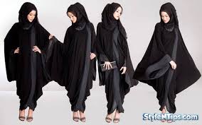 28 Hijab Styles And Abaya 2016 For Different Face Girls