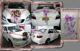 Nice Wedding Car Decoration