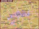 Map of Essen