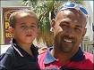 Ashley Battie says he has never had racial abuse from fans - _40305235_batties_dad_203