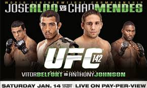 Jos&eacute; Aldo &eacute; a estrela do p&ocirc;ster oficial do UFC 142, no Rio de Janeiro