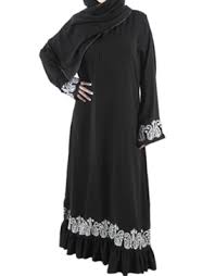 Elegant embroidered Abaya / Jilbab - Islamic Clothing Online Store ...