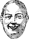Fat Man clip art