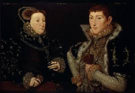 Lady Mary Nevill and her son Gregory Fie - Hans Eworth or Ewoutsz ...