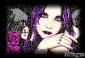 For my cousin Rosie Love you! Tags: Rose black glitter goth purple - 711062306_1918104