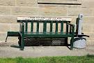 Motto on bench at Ballylinch Stud Farm, near Thomastown. - via Daymix