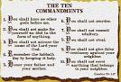 THE TEN COMMANDMENTS - The Rocket To Luna