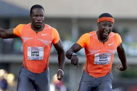 Michael Rodgers, Carmelita Jeter win 100 meters | OregonLive. - large_Michael-Rodgers-Darvis-Patton