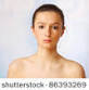 stock photo : Sad young woman