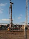 A huge piler ready to drill off Park way. - via Daymix