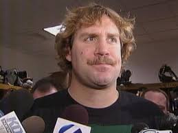 Ben Roethlisberger sporting his porn star mustache.