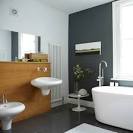 Grey Modern Bathroom Design | Simple Home Decoration