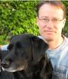 Darin Wright. New Relic. and his dog Java, PDE Mascot - darin_wright