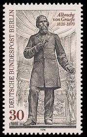 Berlin Briefmarke - 150. Geburtstag Albrecht Graefe