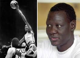 View full sizeAP File PhotosBasketball star and humanitarian Manute Bol died today. He was 47. Where does Bradley&#39;s goal rank? [espn.com] - manute-bol-combination-b03c486141a8c88d