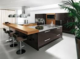 Luxury bar in the kitchen