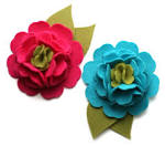 Sprinkled With Glitter: Nesting Blossoms Felt Flower Tutorial