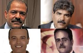 Est-ce un hasard que les quatre martyrs politiques de la révolution (Lotfi Nagdh, Chokri Belaid, Ahmed Brahmi et Mohamed El Mufti) sont de l&#39;opposition et ... - martyrs_banniere_7_31