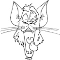 Just Crazy Dog Coloring Page | Dog Coloring Pages Org