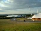 Views across the countryside from by the Rose Bowl cricket ground. - via Daymix