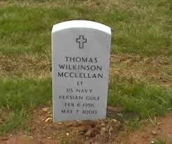 Thomas Wilkinson McClellan Gravesite PHOTO Photo Courtesy Tracey Stivers, A Friend Of Tom\u0026#39;s - twmcclellan