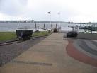 The jetty is used by the water bus service, a scheduled boat service - via Daymix