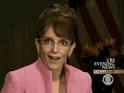 Sarah Palin, using her most