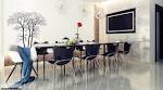 dining room. Gorgeous Black and White Dining Rooms: Modern Design ...