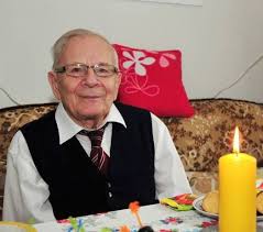 Heinrich Behr an seinem 85. Geburtstag. Foto: Christoph Vogel ...