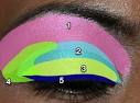 MAC Cosmetics Face of the Day  Hot Pink Lips and Silver and Pink