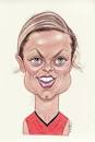 Cartoon: Kim Clijsters (medium) by Gero tagged caricature - kim_clijsters_600345