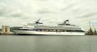 The cruise ship “Celebrity Century” at the Stormont Wharf, Belfast. - via Daymix