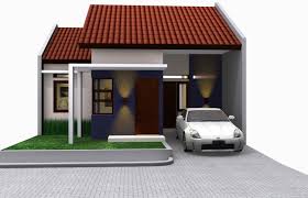 Denah Rumah Minimalis Model Rumah 2 Lantai