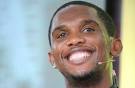 Samuel Eto'o smiles during the