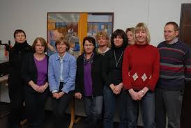 von links: Karin Damm, Margret Fiene, Gunda Dethleffsen, Liesel ...