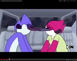 Mordecai and Margaret Kiss by ~TheKronick900 on deviantART - mordecai_and_margaret_kiss_by_thekronick900-d5ercc1