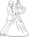 Dance coloring page
