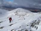 Casting shadows. Following ridge to Stob an Cul Choie. - via Daymix