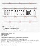 Don't Fence Me In « Kincavel Krosses