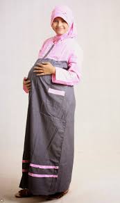 10 Trend Model Baju Hamil Muslim Terbaru