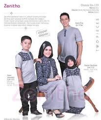 Gambar Baju Muslim Couple Keluarga