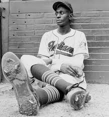 Satchel Paige, the ageless right-handed pitching star, returns to