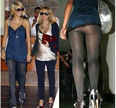 too short top with leggins no-no