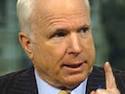 US Senator McCain says "fine" if Gaddafi killed in NATO strike - McCain_081008