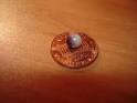 Flawless Purple/Silver/White Quahog Clam Pearl Found 9/