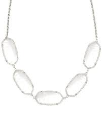 Noelle Silver Necklace in White Pearl - Kendra Scott Jewelry - noelle-silver-necklace-white-pearl