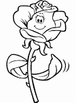 Rose Coloring Pages | Coloring Ville