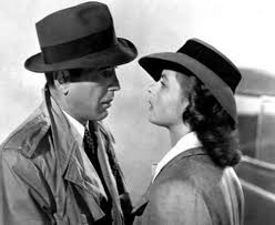 Humphrey Bogart and Ingrid Bergman in Casablanca, 1942