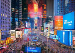 New Year Destinations, New York, USA, Time Square at New Year.