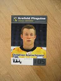 Eishockey Krefeld Pinguine Saison 11/12 Christian Kretschmann ...